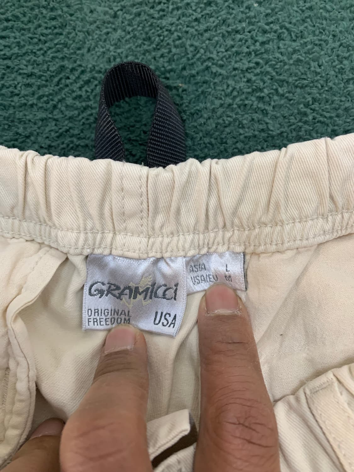 그라미치 아이보리 면바지 상품이미지3