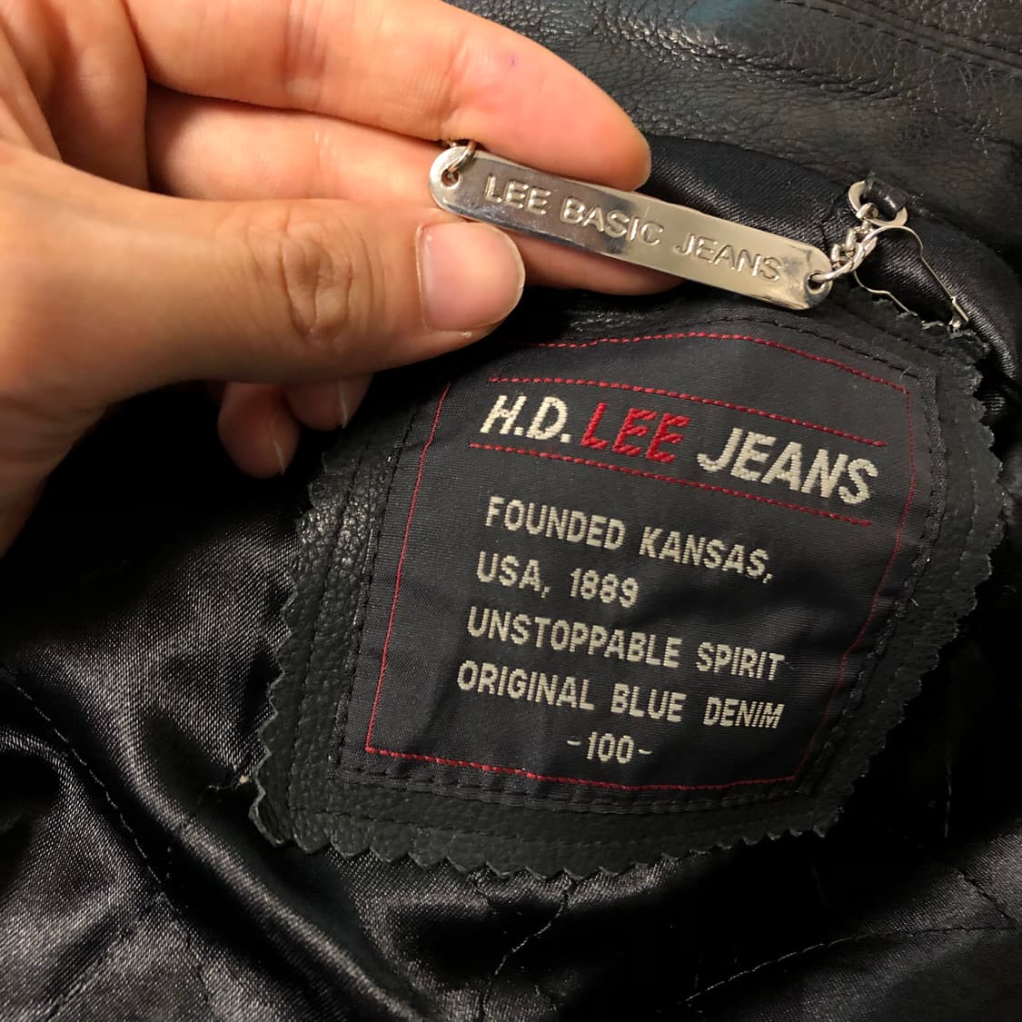 Lee 90’s 소가죽 자켓  상품이미지8