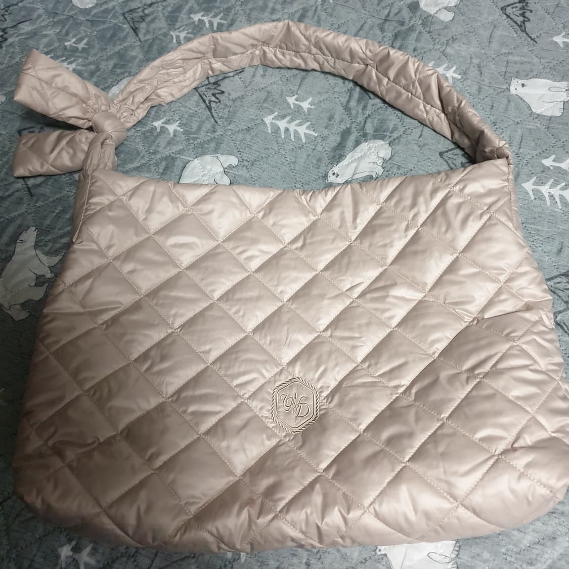 운트에이 메라 패딩백 바닐라 (F) 상품이미지1