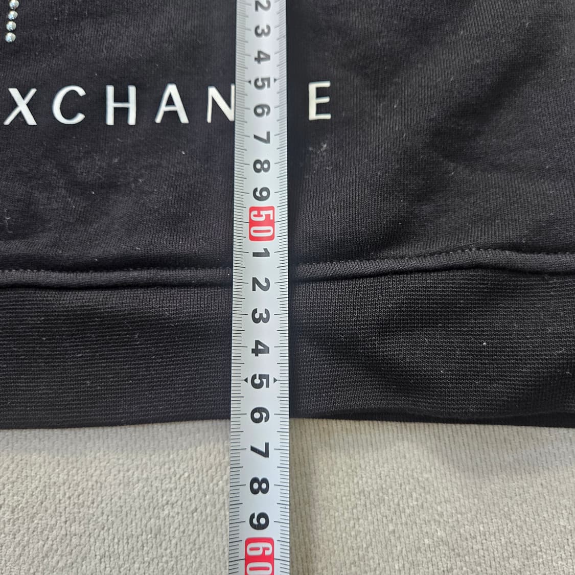 M 아르마니 큐빅로고 블랙 맨투맨 0408Y 상품이미지6