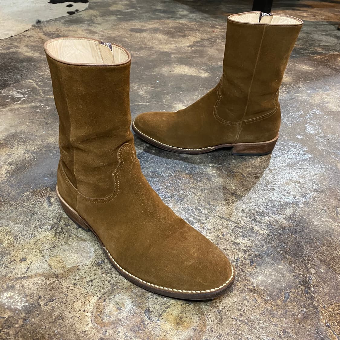 (43) 논네이티브 스웨이드 부츠 브라운 상품이미지4