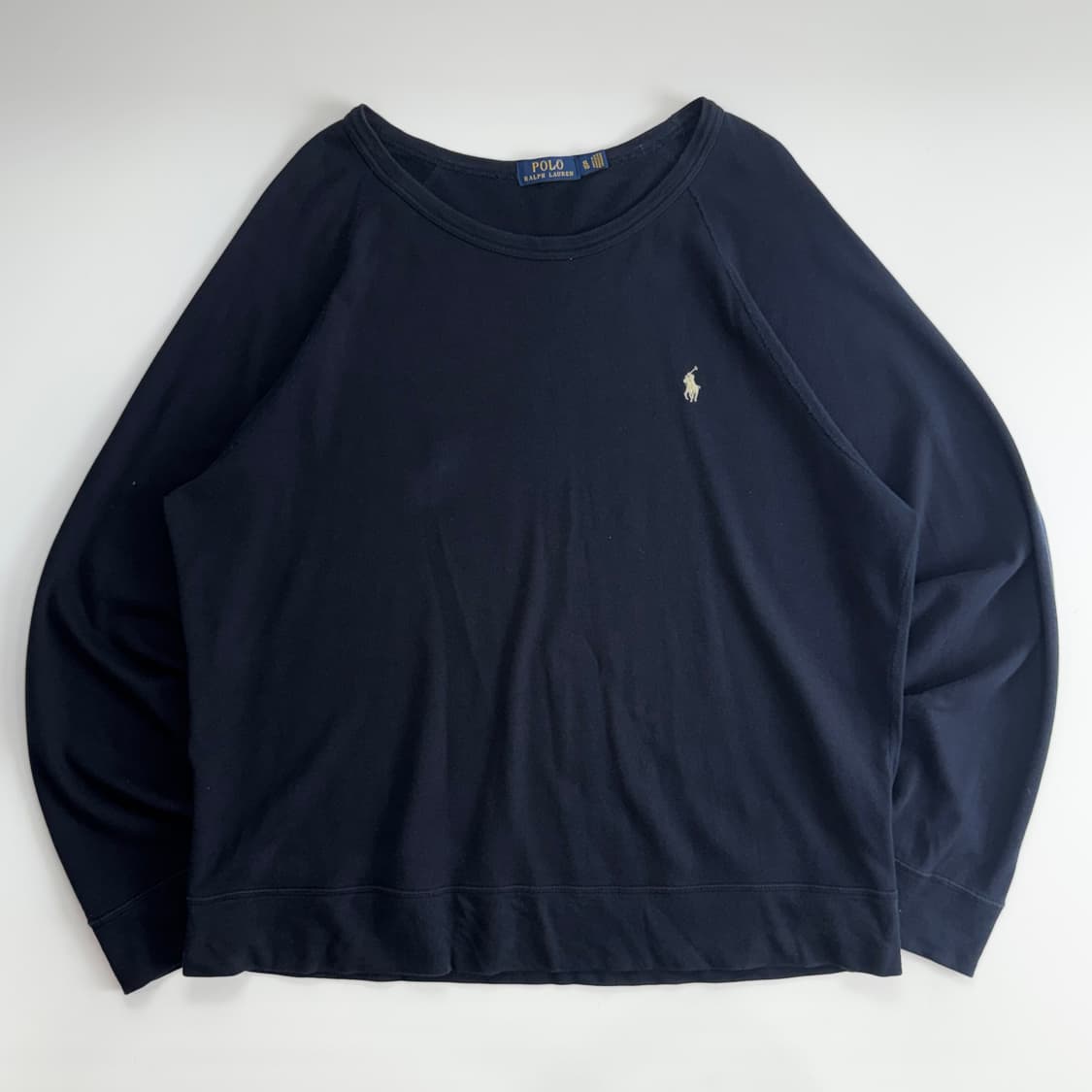 Polo 폴로 화이트 포니 네이비 롱슬리브 상품이미지3