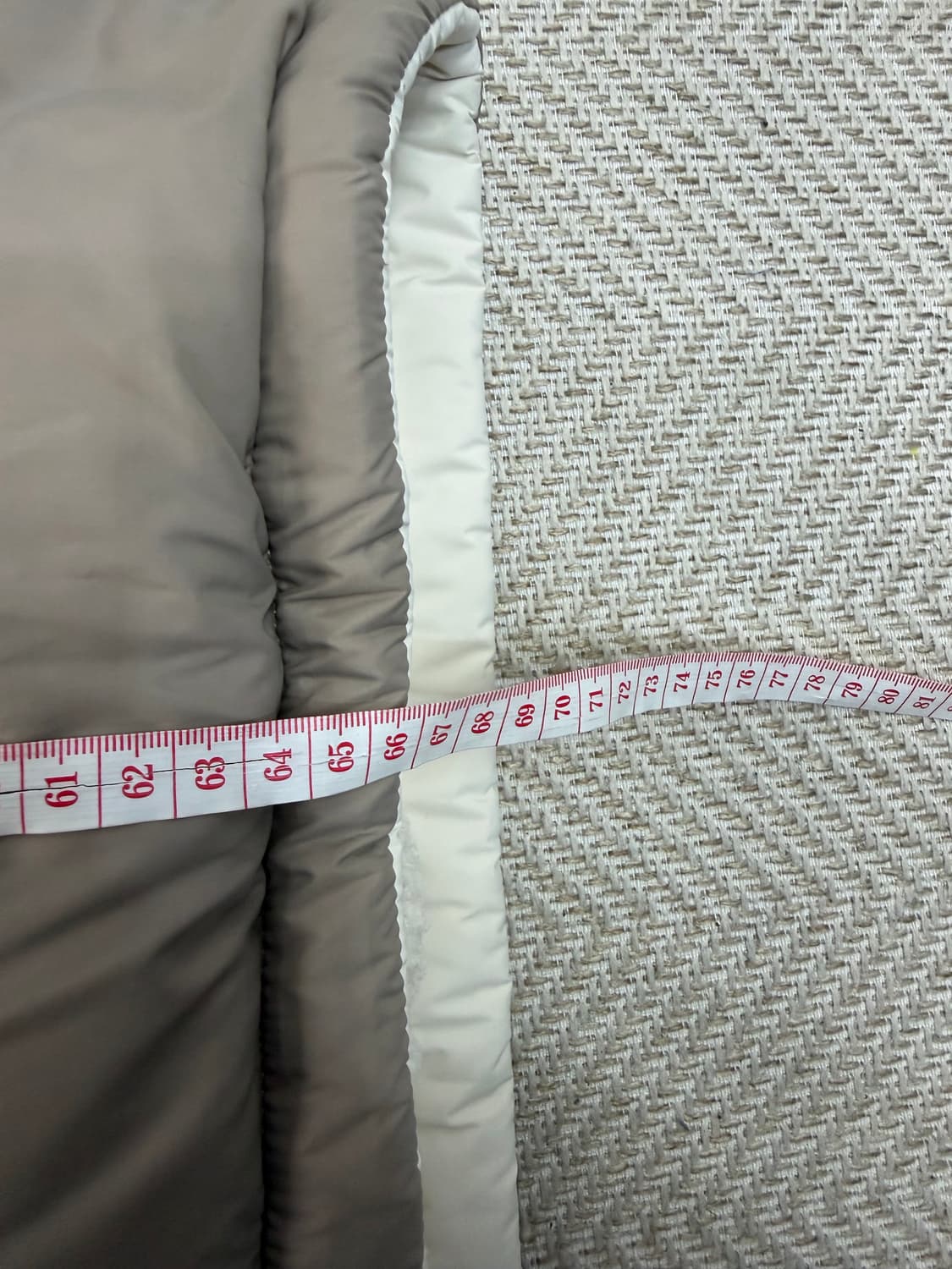 정품) 몽벨 25ss 여성 후리스 리버시블 패딩 M 상품이미지10