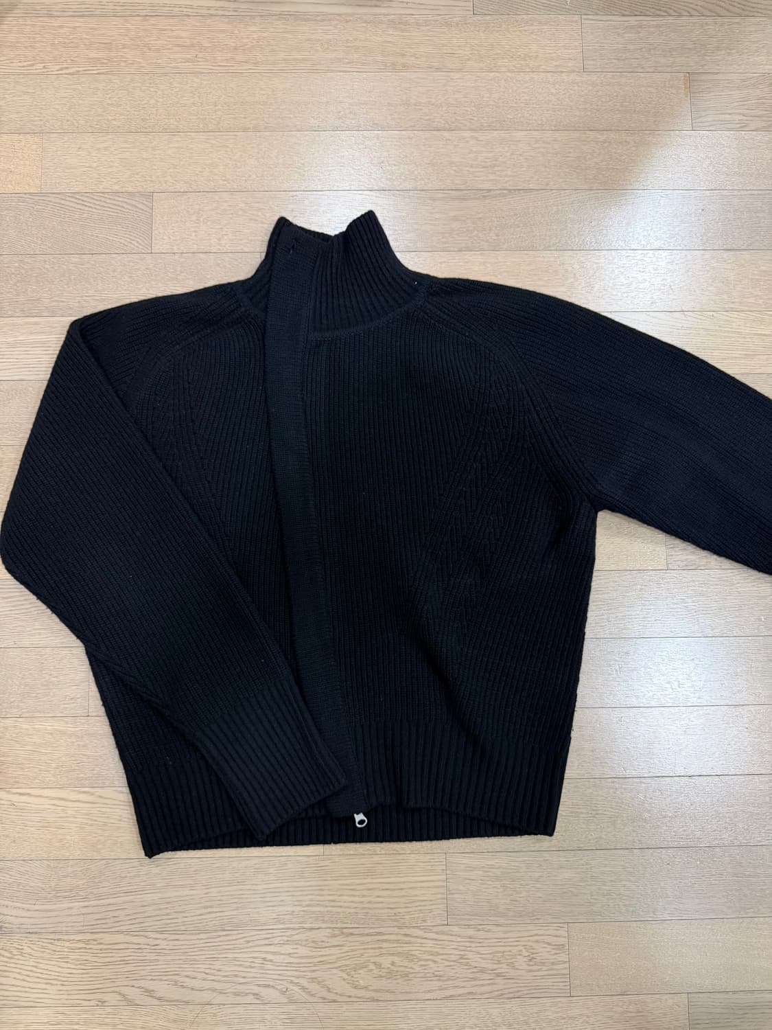 토니웩 Super Fine Merino Wool Placket Zip-u 상품이미지1