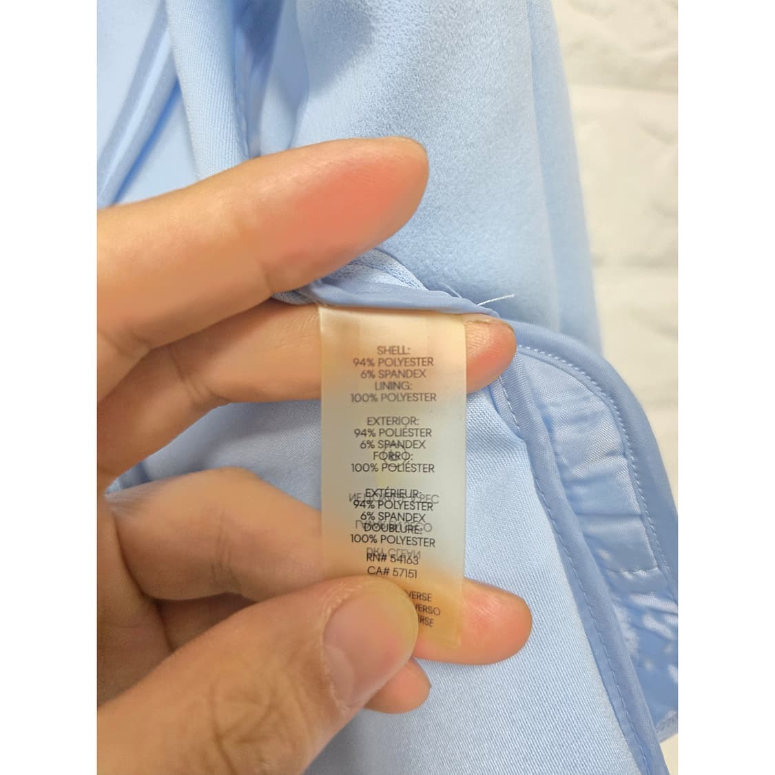 캘빈클라인 CK 블루 노카라 자켓 M 상품이미지3
