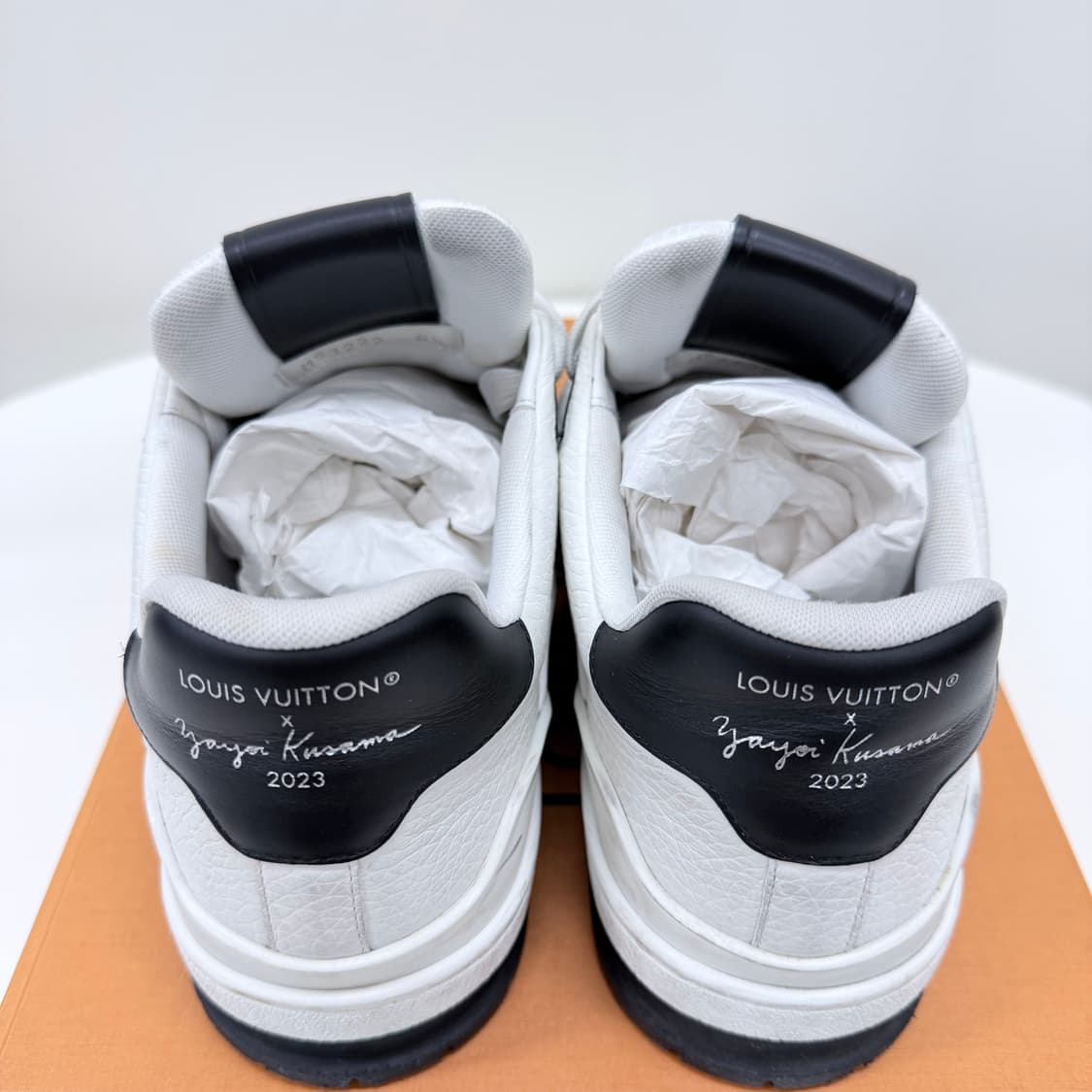[A급/275] 루이비통 x 쿠사마 야요이 트레이너 스니커즈 블랙 상품이미지7