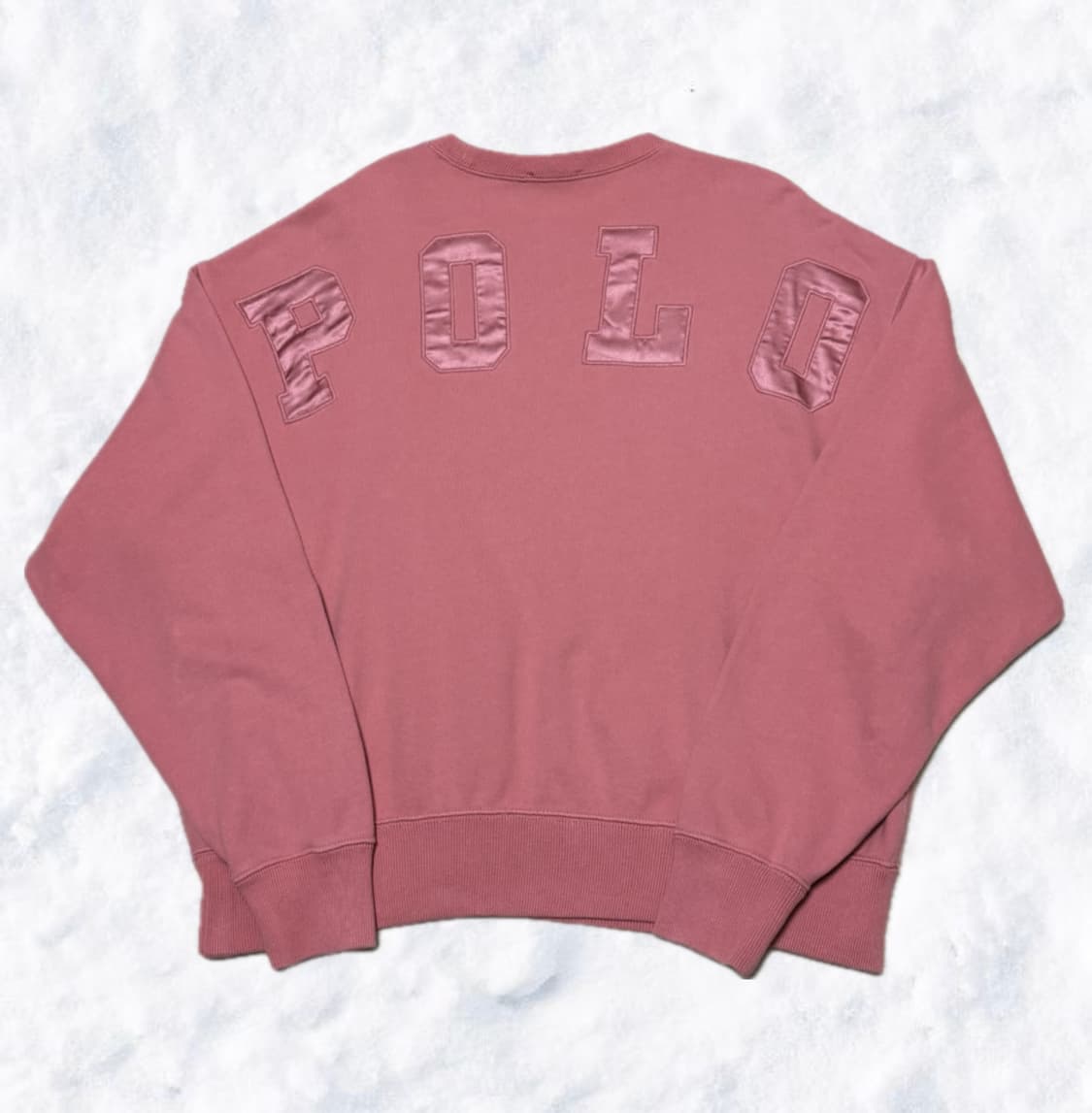 폴로 랄프로렌 핑크 맨투맨 (QR) 상품이미지2