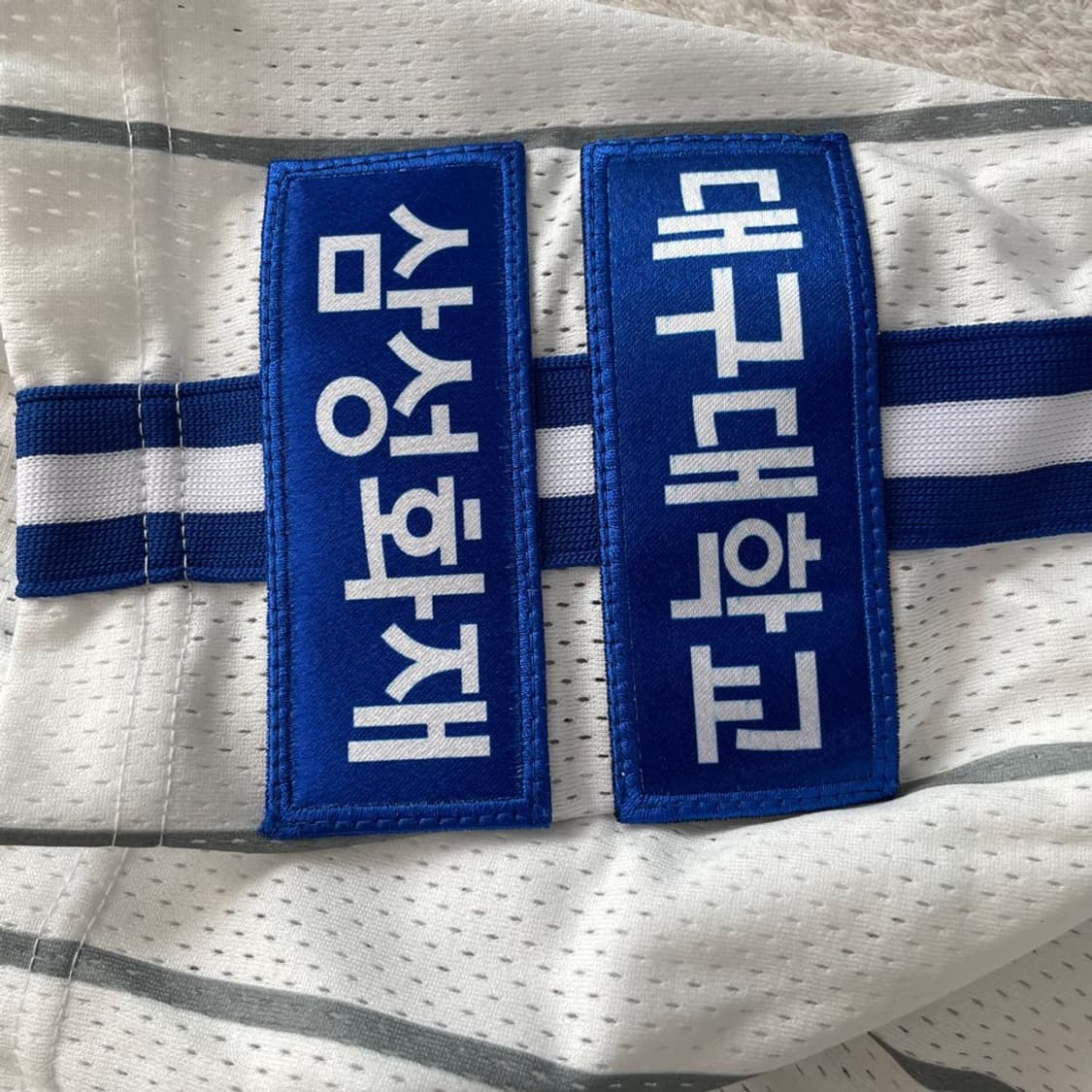 삼성라이온즈 언더아머 선수지급용 실착유니폼 02올드 105  상품이미지4