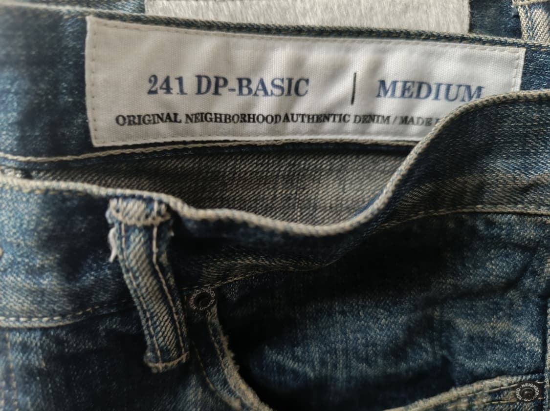 네이버후드 세비지 데님 팬츠 24ss 241 DP-BASIC 상품이미지3