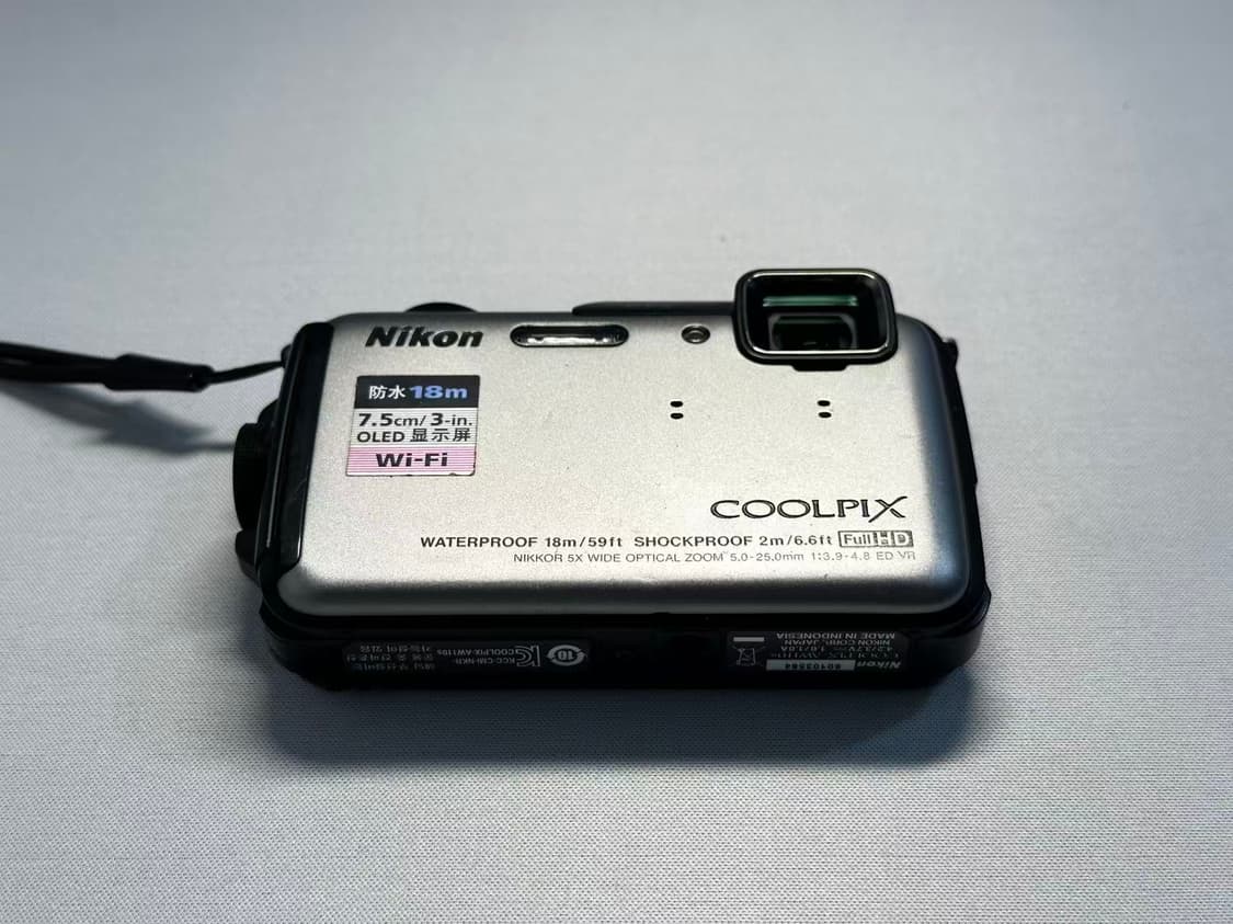 니콘 쿨픽스aw110(aw100) 은색 디카 상품이미지2