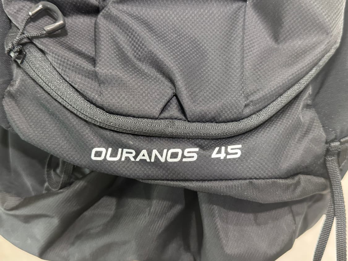 더노스페이스 우라노스 45 블랙 케이엠 사이즈 아웃도어잭 45L 상품이미지2