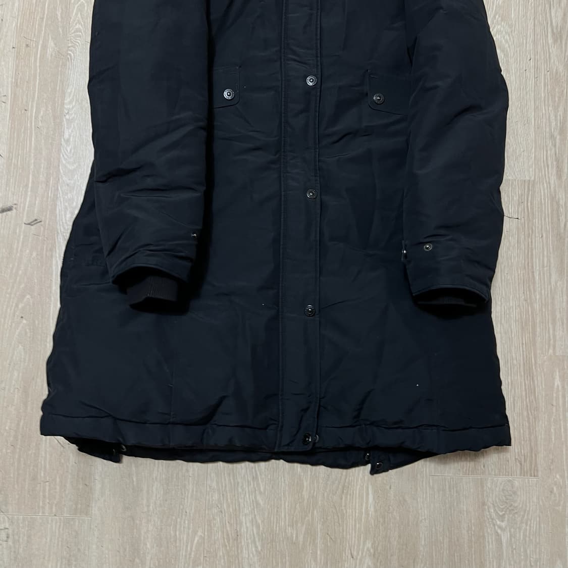 아이더 여성 라쿤퍼 후드 덕다운 롱패딩 L/100  상품이미지4