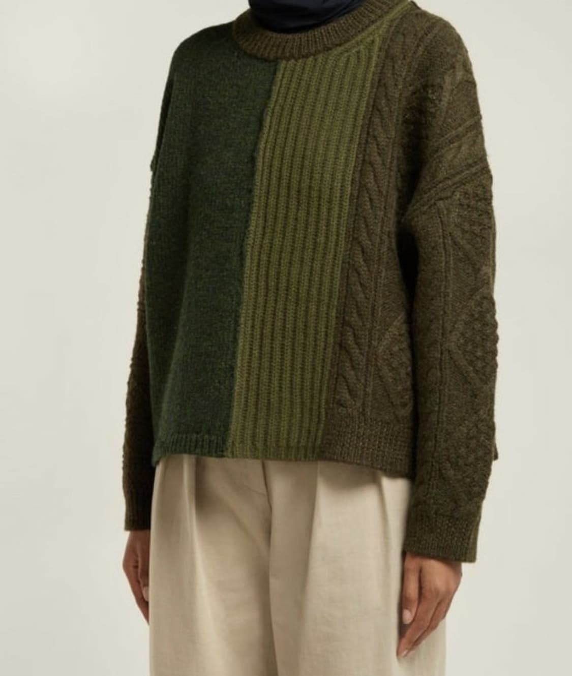 [XS] 아크네 스튜디오 패치워크 풀오버 니트 상품이미지10