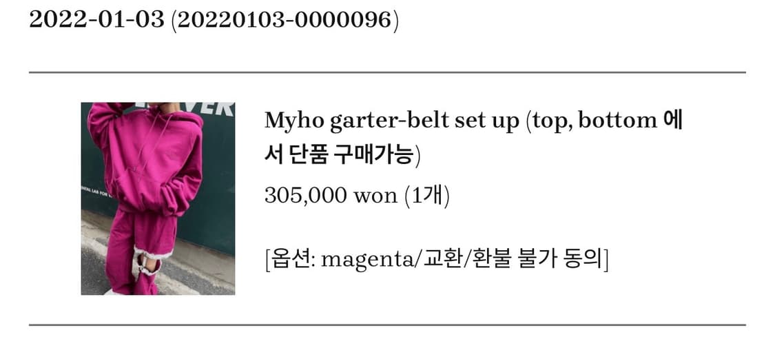 미스테리어스호텔 가터벨트 셋업 상품이미지7