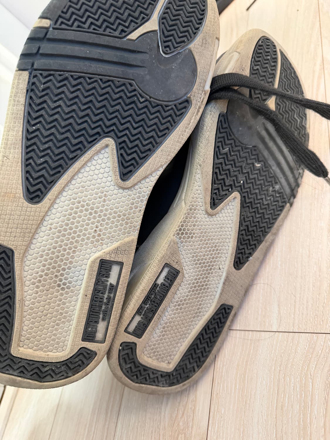 블랙 송치 레더 레이스업부츠 상품이미지6