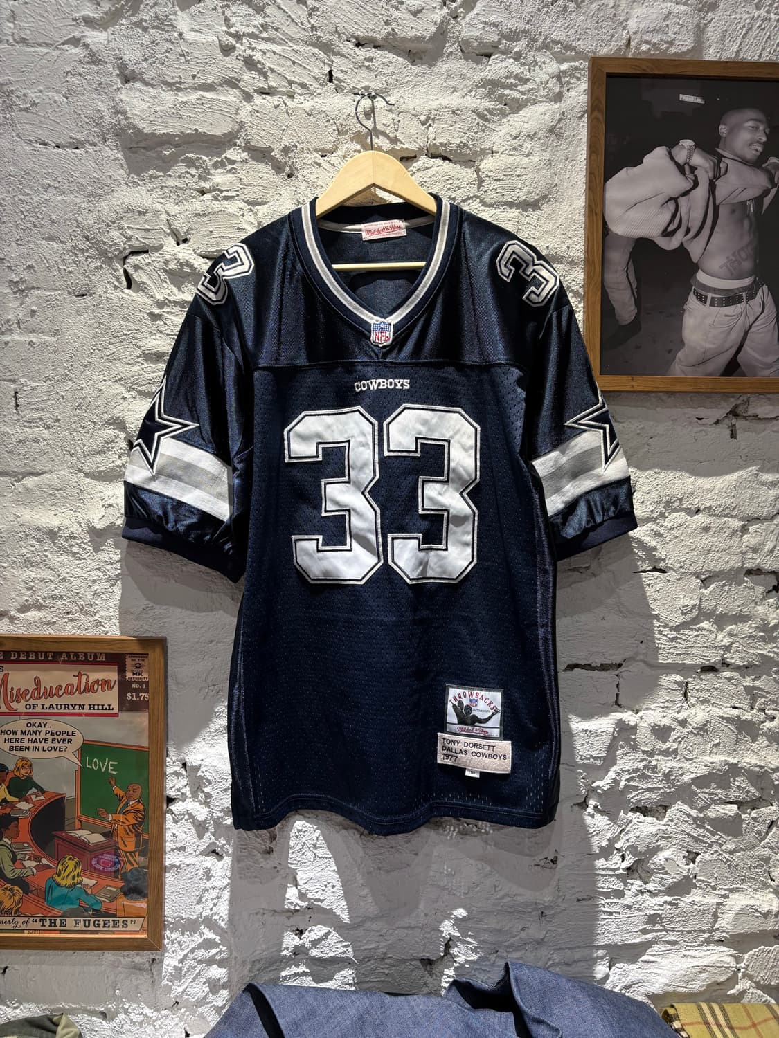 NFL 카우보이 럭비져지 반팔티셔츠 상품이미지1