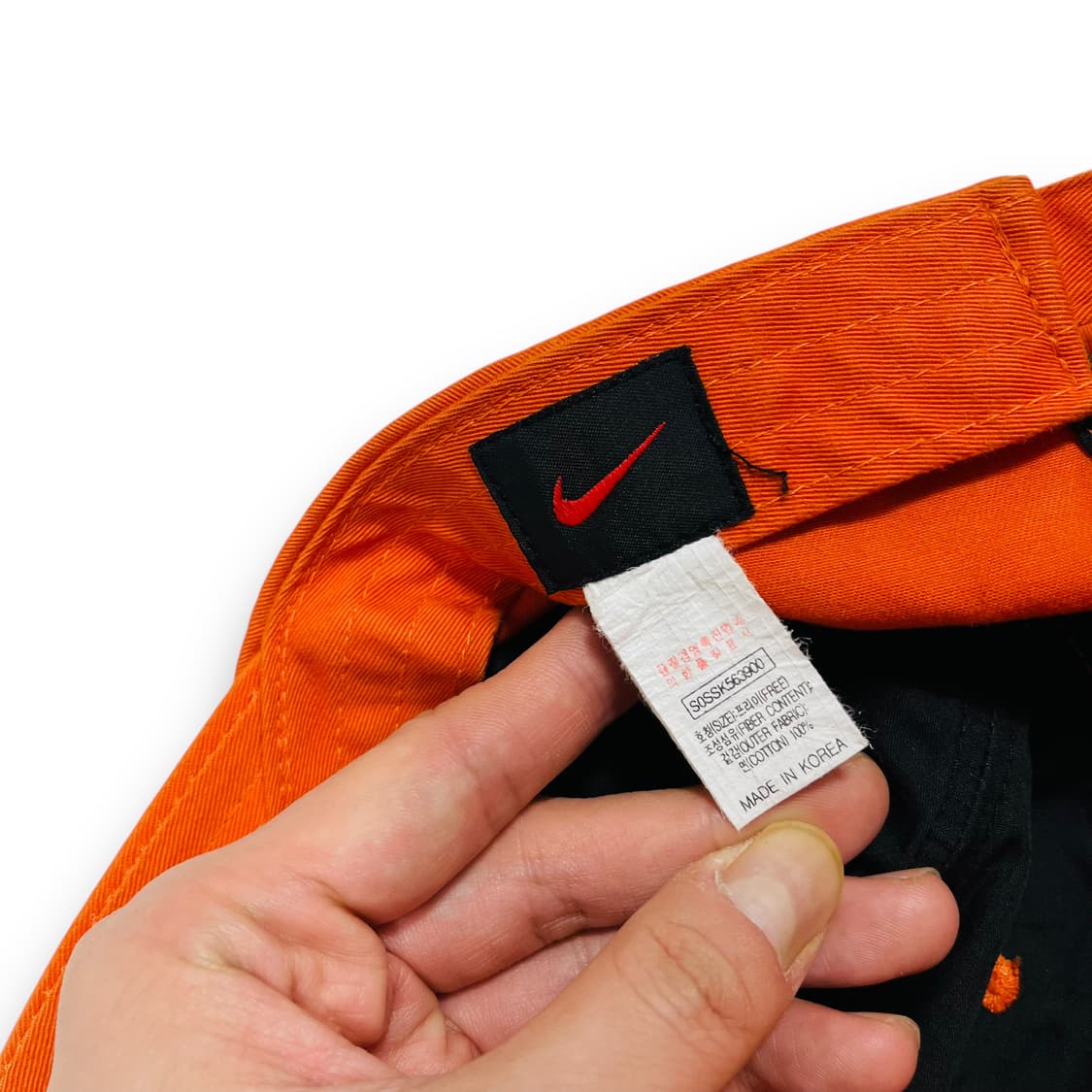 나이키 00s 스우시 오렌지 올드스쿨 빈티지 볼캡 상품이미지6