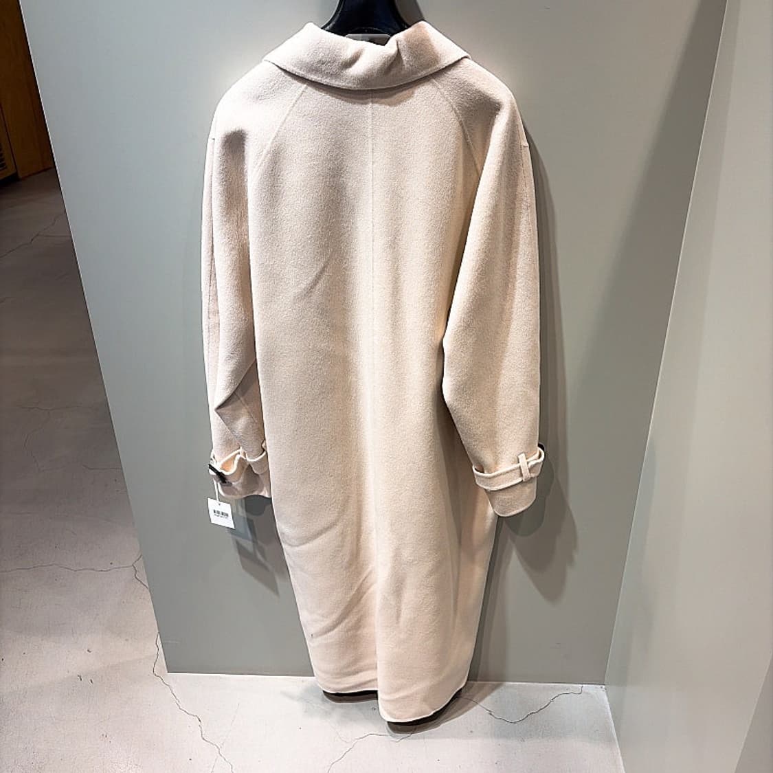 (정품/새상품) 폼더스토어 여성 오트밀 울 캐시미어 블렌드 더블 코트 상품이미지3