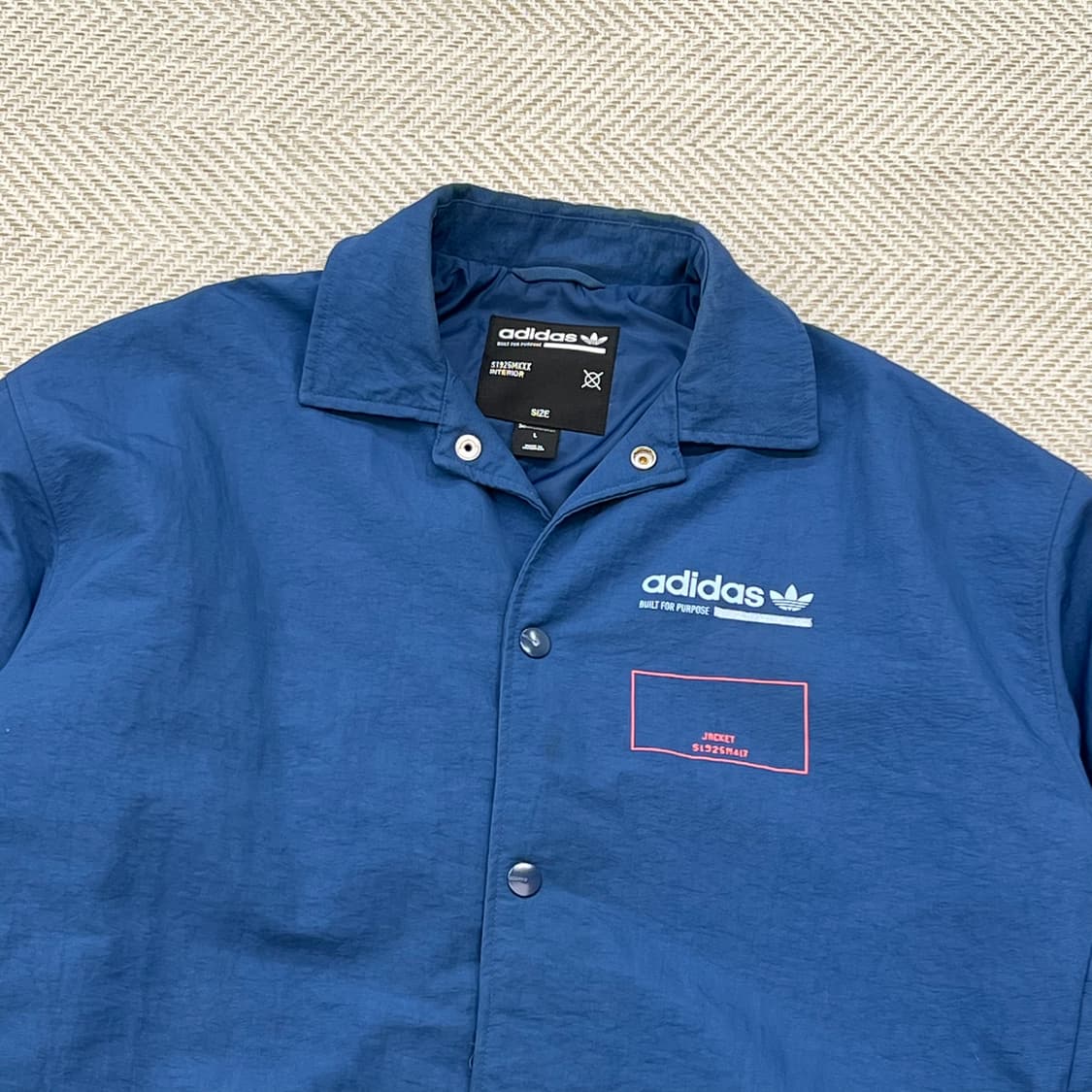 아디다스 백프린팅 코치자켓  r2969 상품이미지3