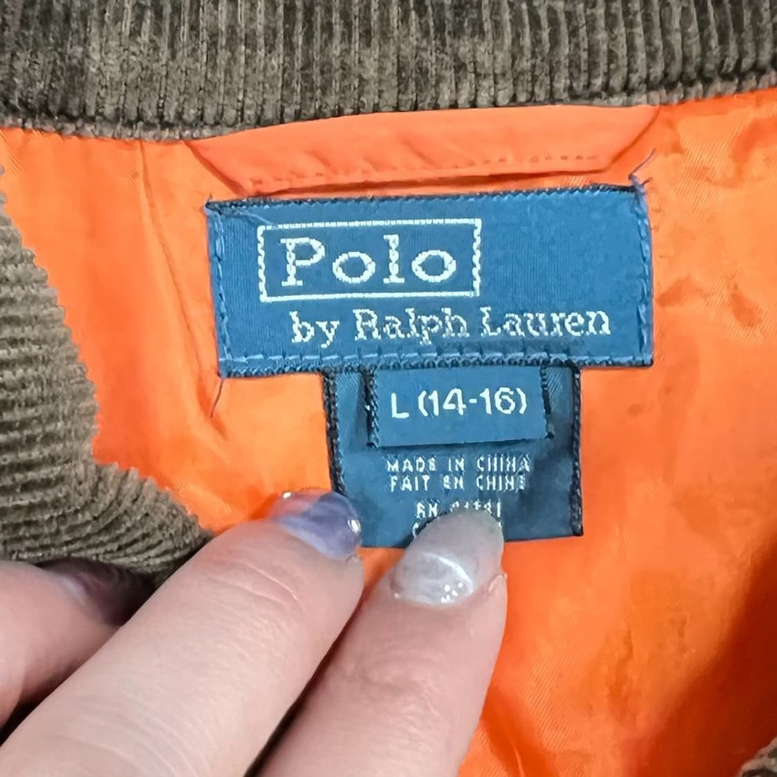 폴로랄프로렌 퀄팅 자켓 v0918 상품이미지6