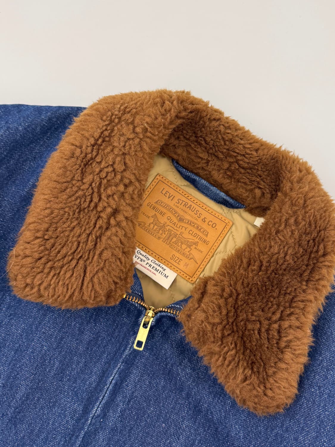 리바이스 루즈핏 시어링 베이 데님 봄버 자켓  상품이미지8