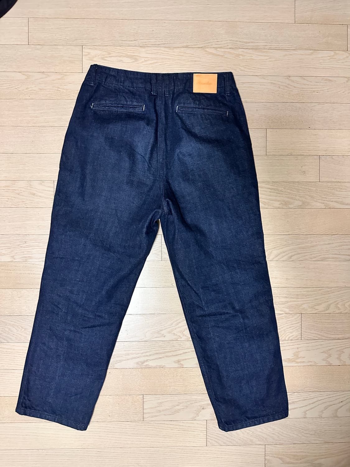 스티븐알란 원턱 루즈 데님 팬츠 상품이미지7