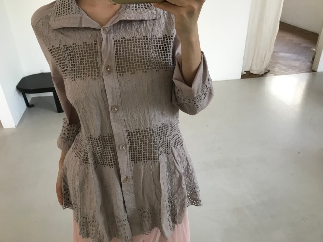 vintage lace shirts 상품이미지6