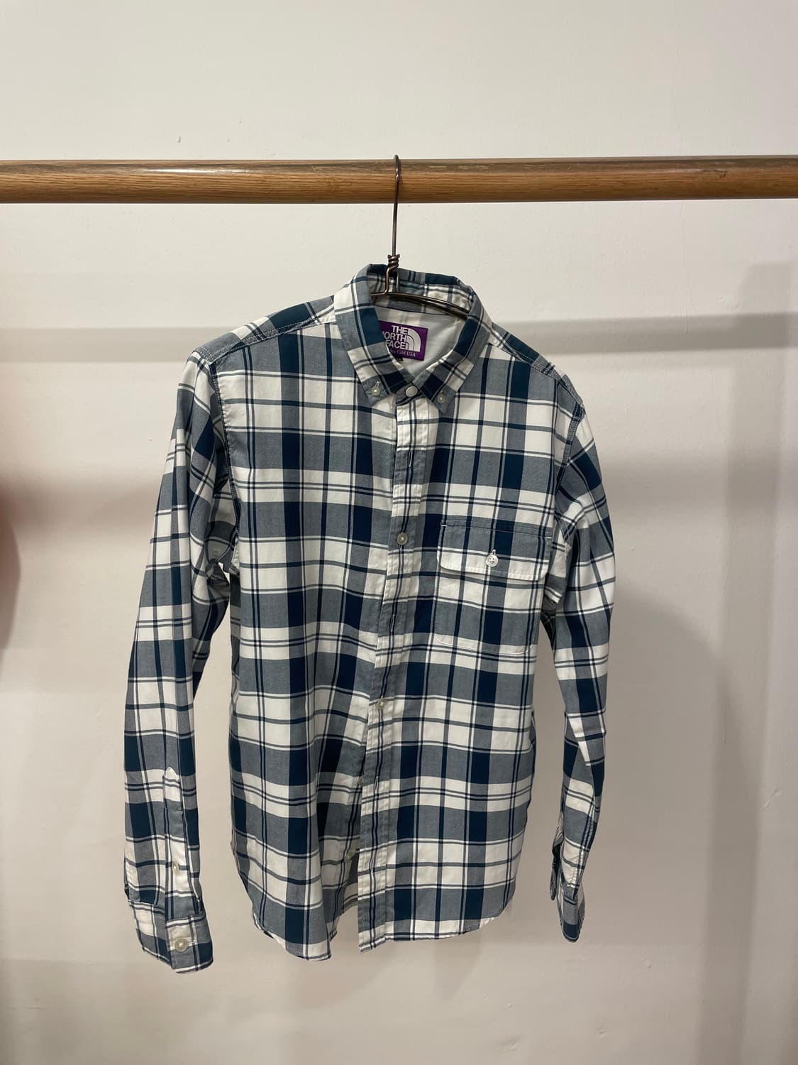 THE NORTH FACE PURPLE LABEL CHECK SHIRT 상품이미지1