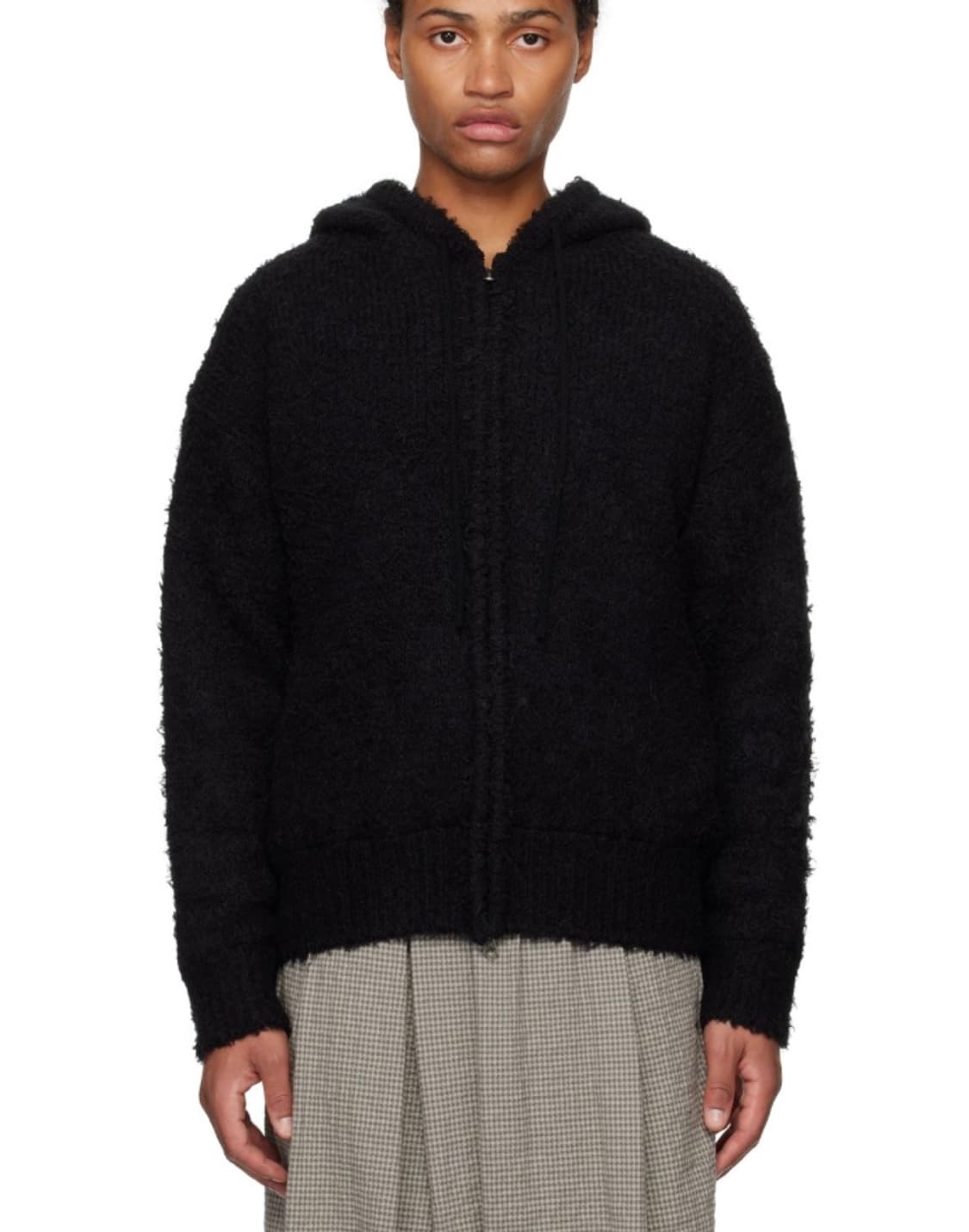 아모멘토 퍼지 집업 후드 상품이미지1