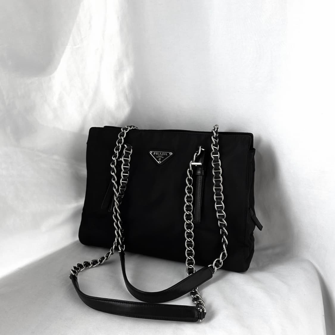 [정품] 프라다 포코노 나일론 체인 숄더백 상품이미지10
