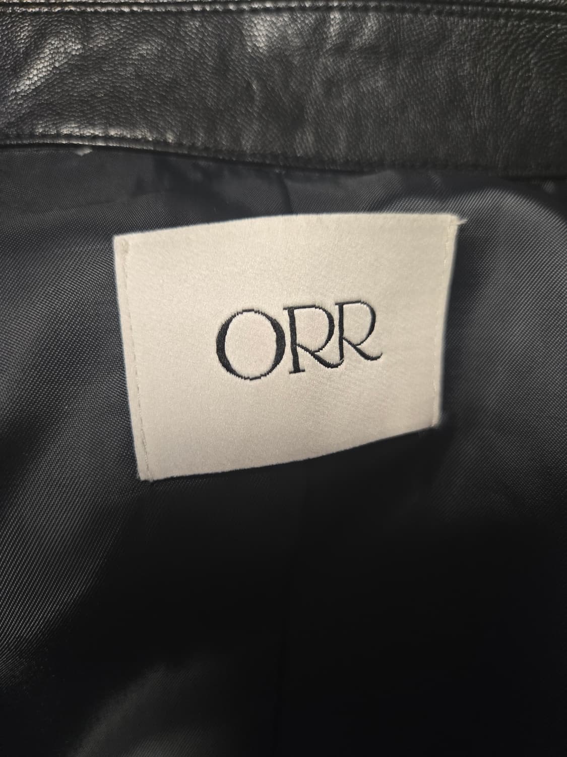 오르 인조가죽자켓 상품이미지3