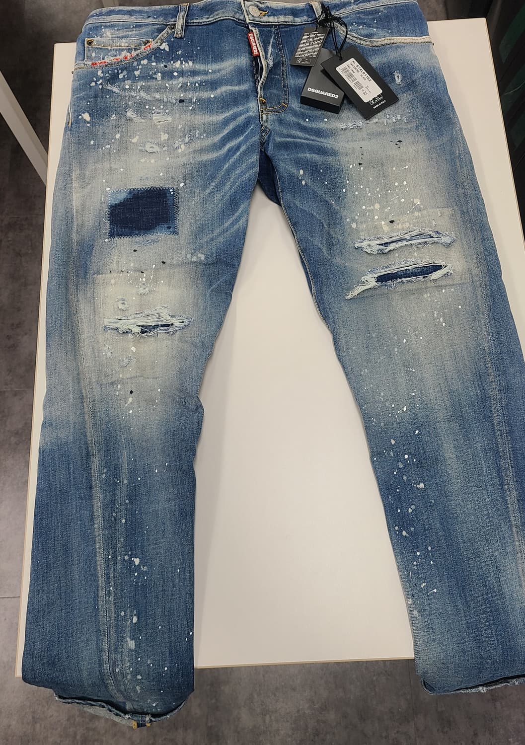 디스퀘어드 라이트 스트레치코튼 진 사이즈52 상품이미지1