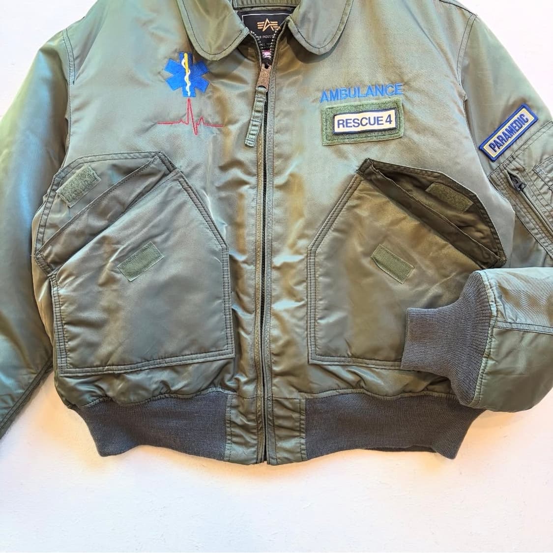 알파인더스트리 커스텀 플라이트 재킷 상품이미지6