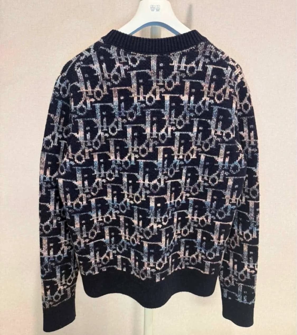 디올 오블리크 자카드 니트 L사이즈 급처 상품이미지2