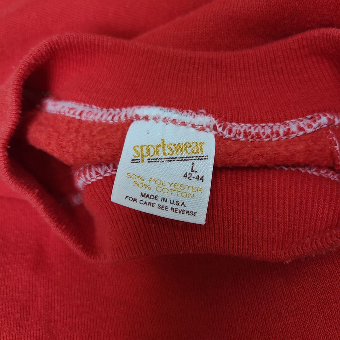 '80~'90s Sportswear Red Merry me 스웻셔츠 상품이미지5