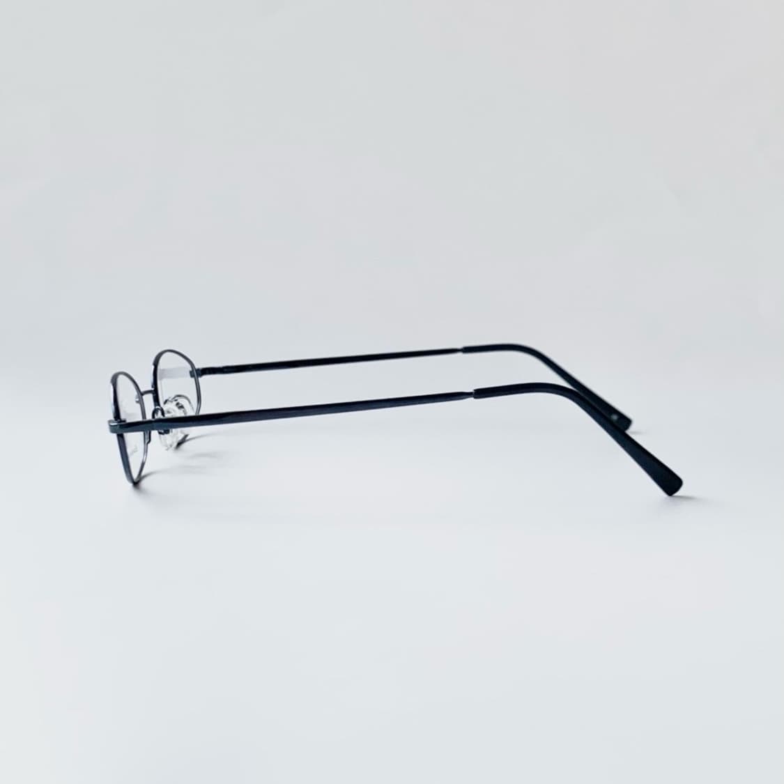 [픽키-692] 딥블루 메탈 오벌 안경 슬림 타원 미니멀 상품이미지4