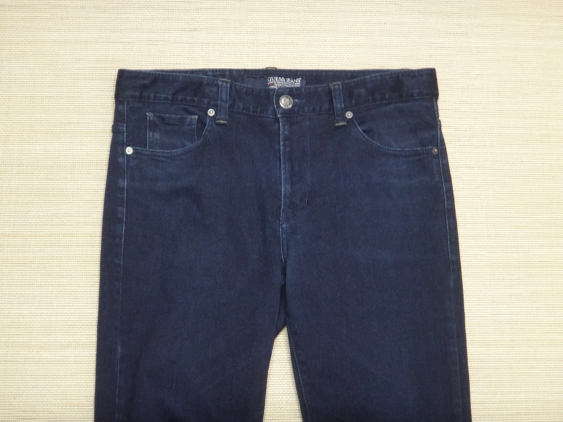 (34인치) GUESS 게스 남성 기모안감 데님 팬츠 상품이미지4
