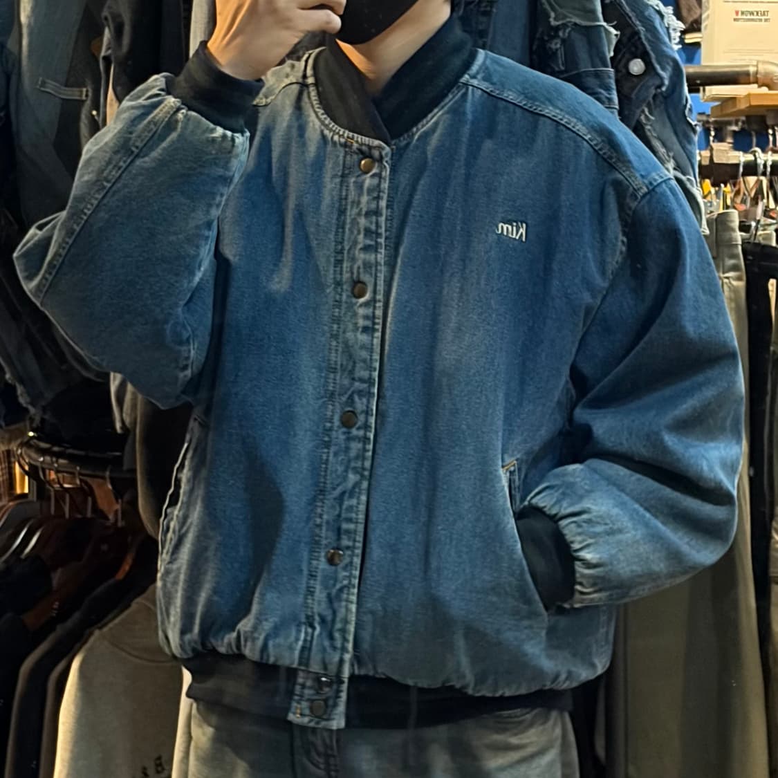 [NO.9] VTG 데님 바시티 자켓 상품이미지2