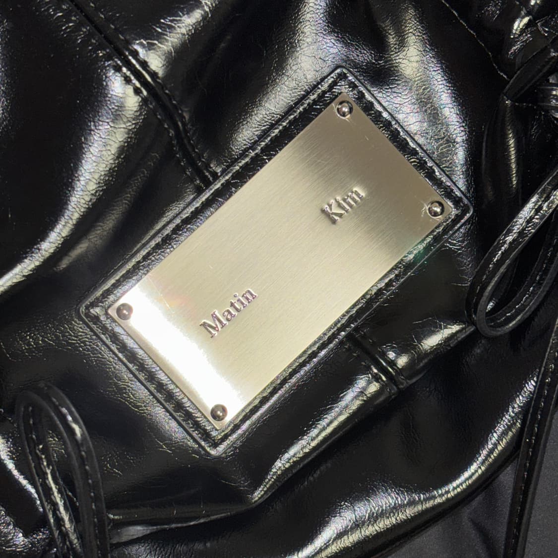 마뗑킴 리본 라운드 백 상품이미지4