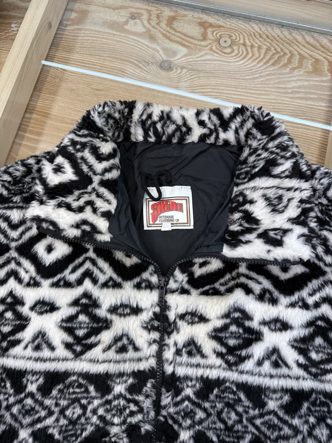 Shere 90’s 잉글랜드 에스닉 플리스 자켓 상품이미지5