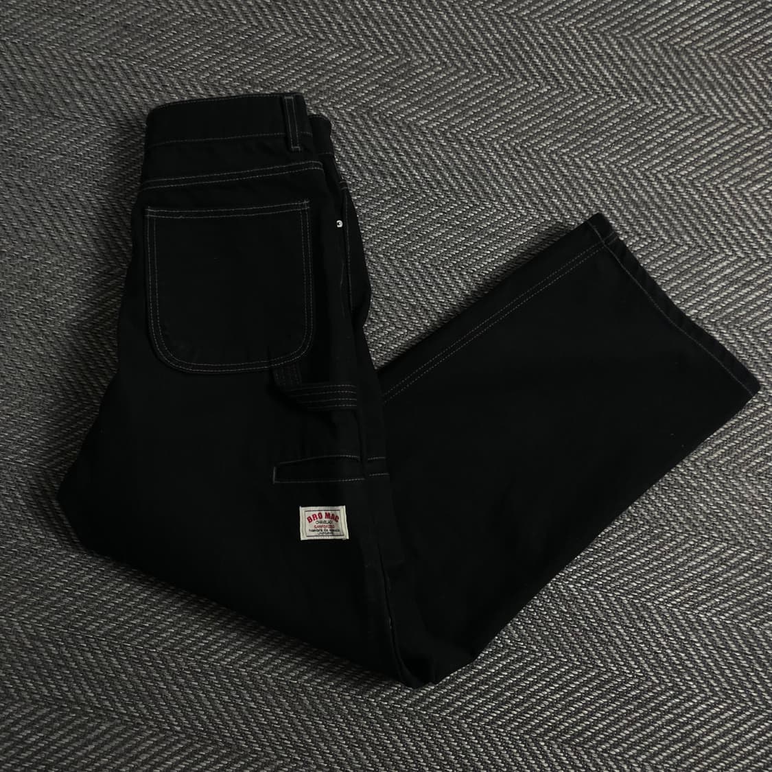 answer 백 포켓 스티치 데님 카펜터 워크 데님 팬츠y 4157 상품이미지1