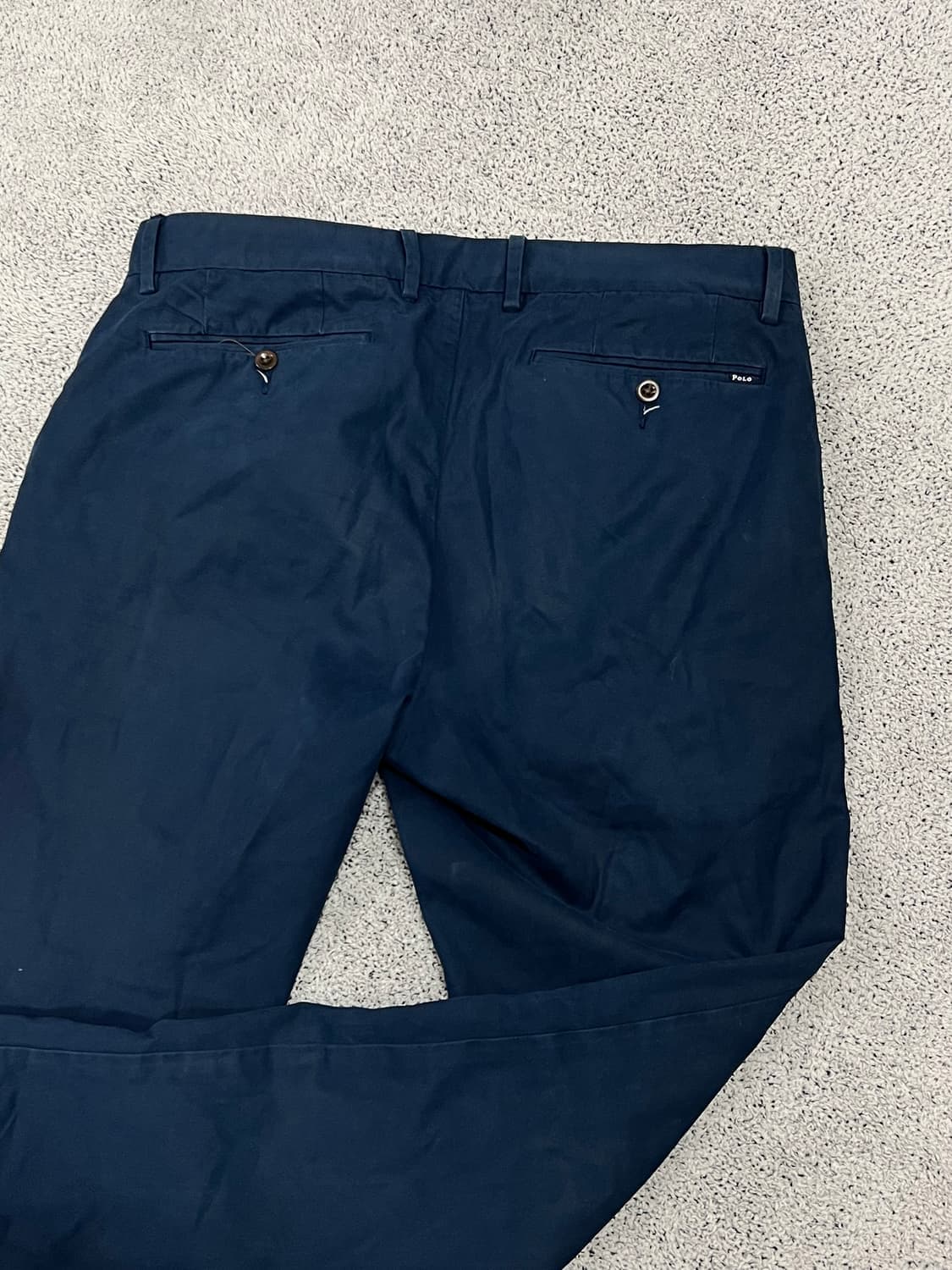 (32/30) 폴로 슬림핏 치노팬츠 네이비 상품이미지3