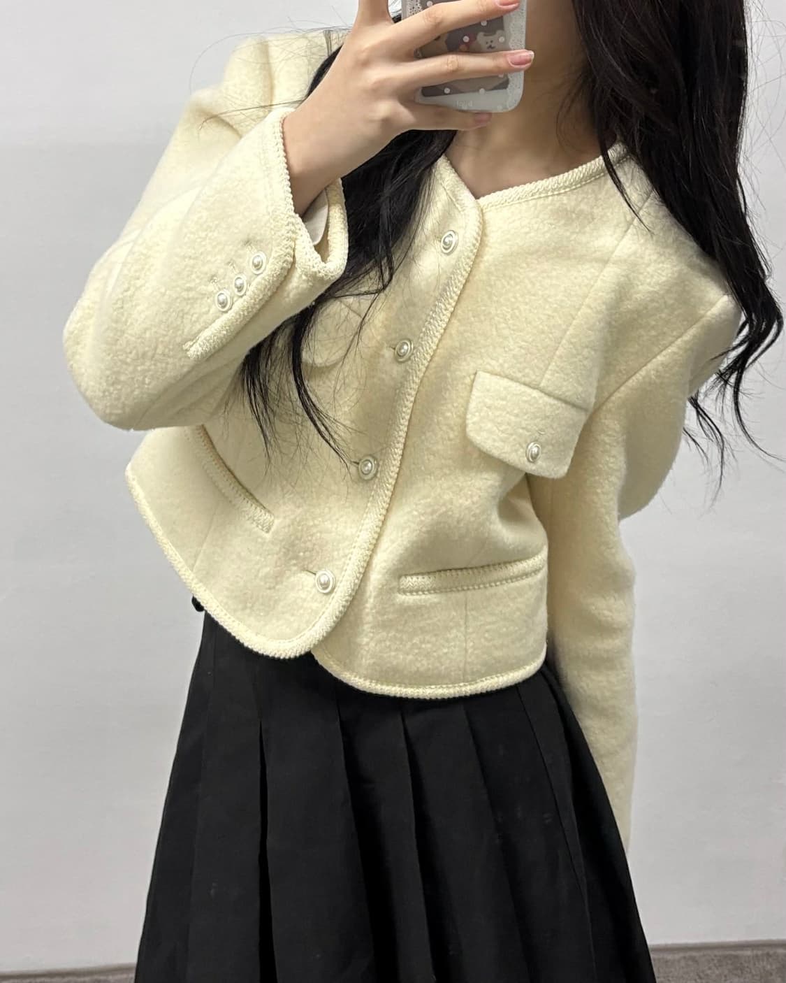 [F] 그로브 달리아 차정원 울 자켓 상품이미지5