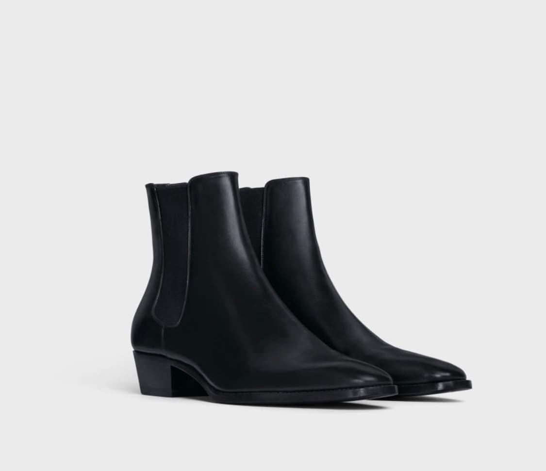 셀린느 드럭스토어 첼시 부츠 블랙 상품이미지2