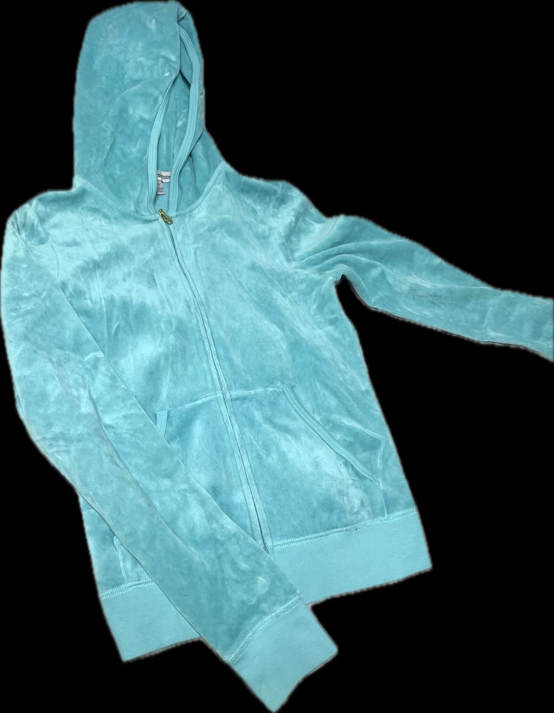 쥬시꾸뛰르 민트 후드집업 🩵 상품이미지5