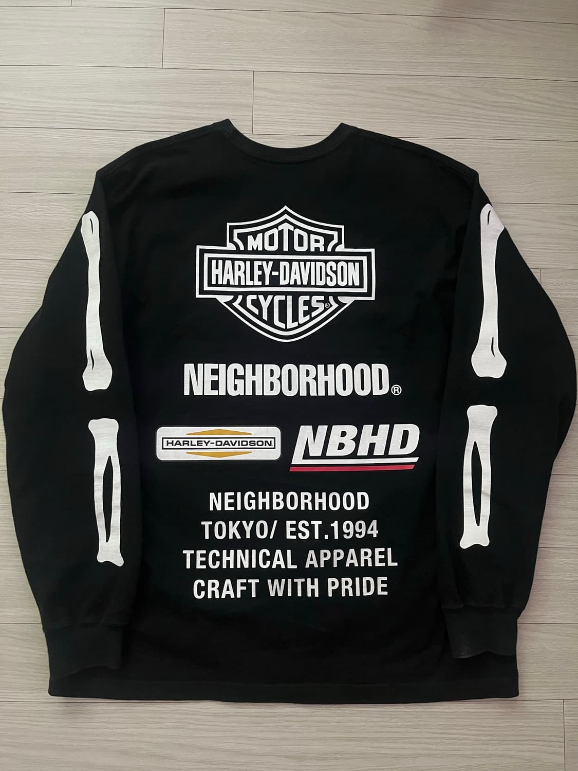 메이버후드 X 할리데이비슨 롱슬리브 상품이미지2