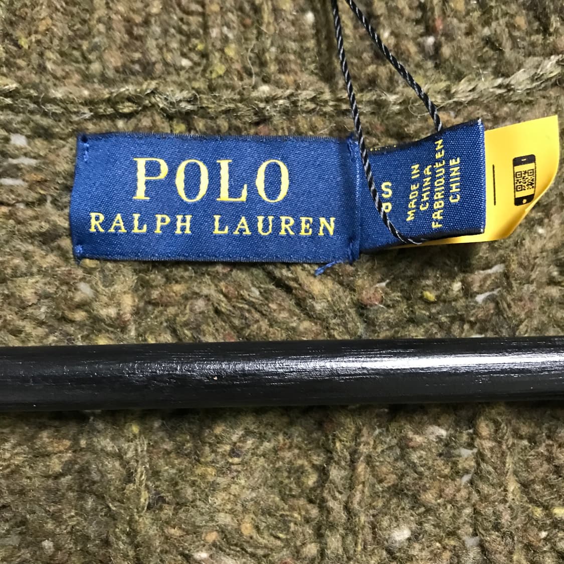 폴로 랄프로렌 아란 니트 베스트 S 상품이미지4