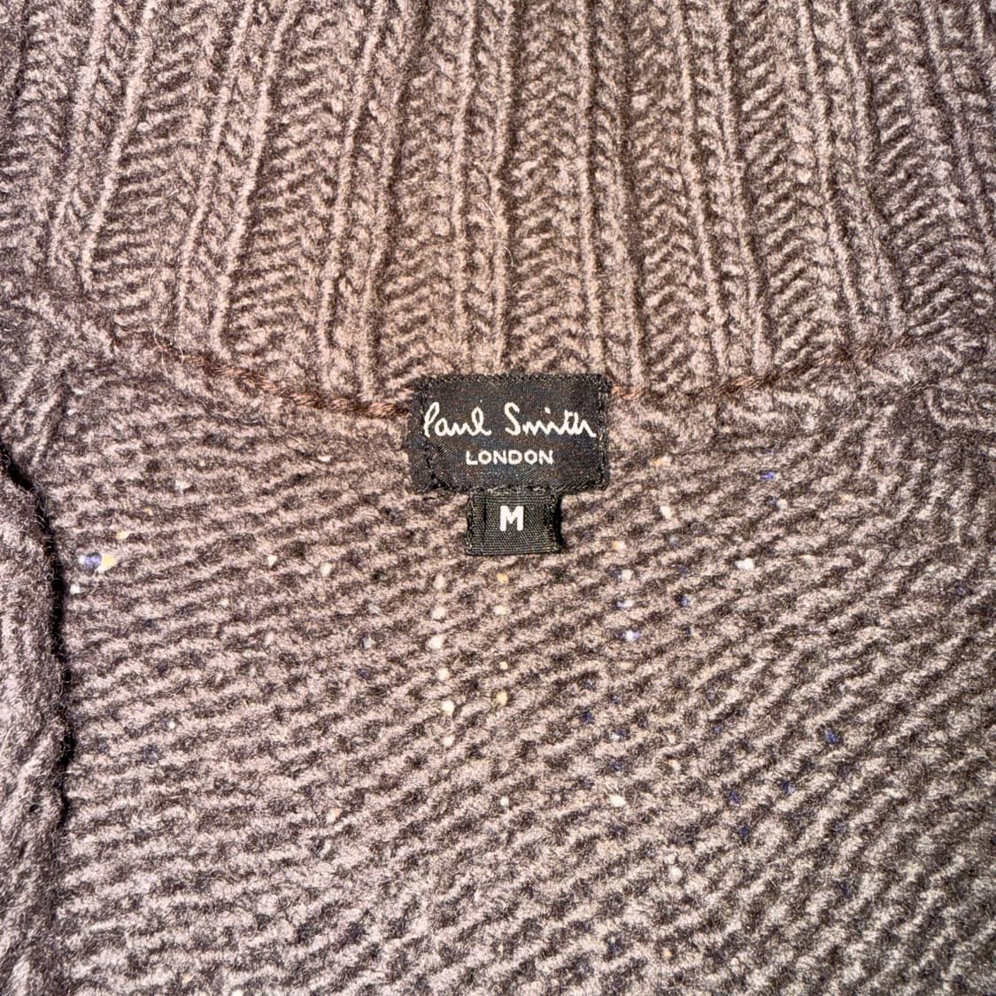 폴스미스 메리노 울 니트 집업 상품이미지4