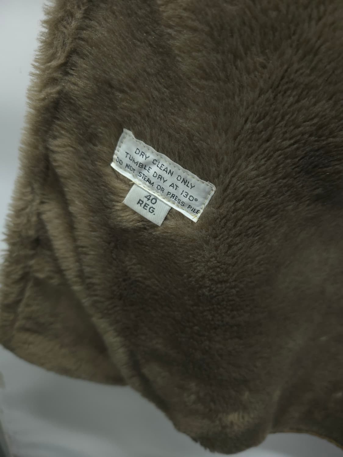 런던포그 70's 남성 빈티지 퍼 더블 코트(절대못구함) 상품이미지7