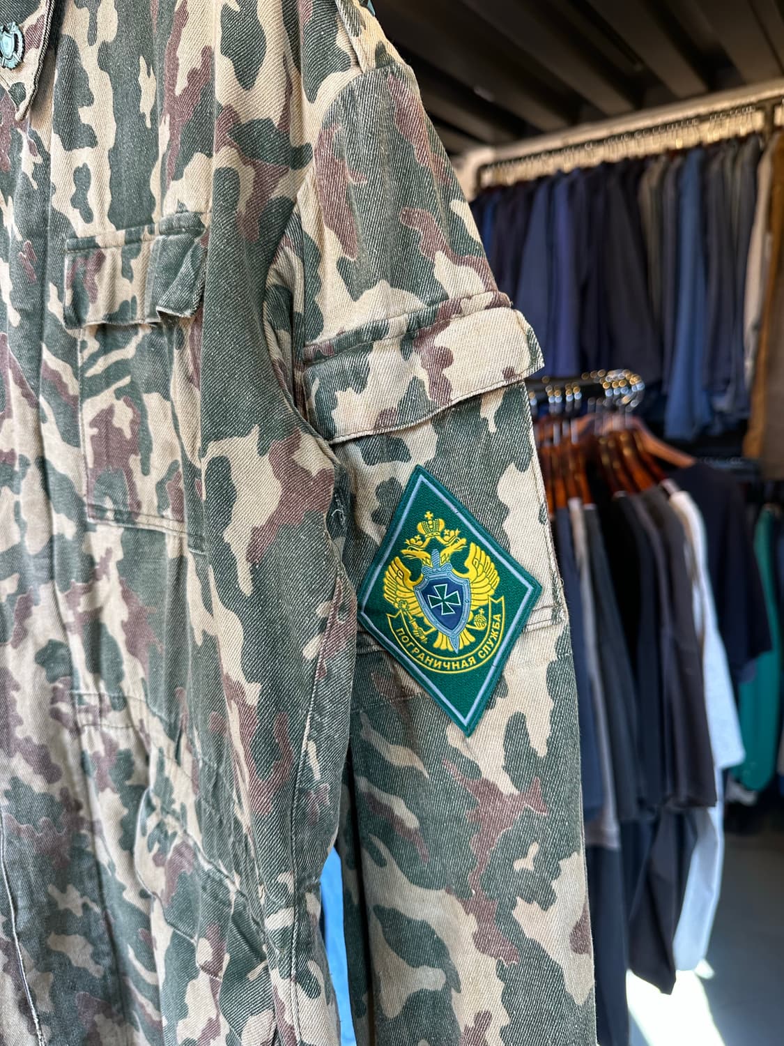 90s 러시아군 Russian army 페이드 카모 필드 자켓 상품이미지5